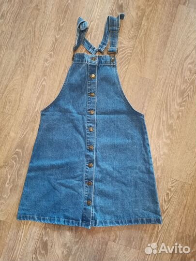 Сарафан джинсовый женский 44