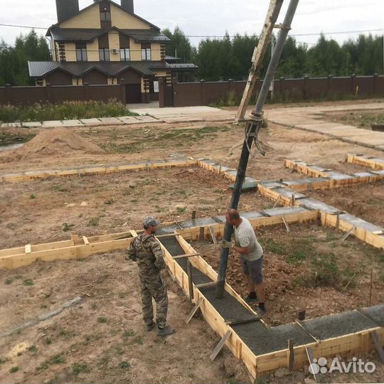 Бетон с доставкой. Автобетононасос