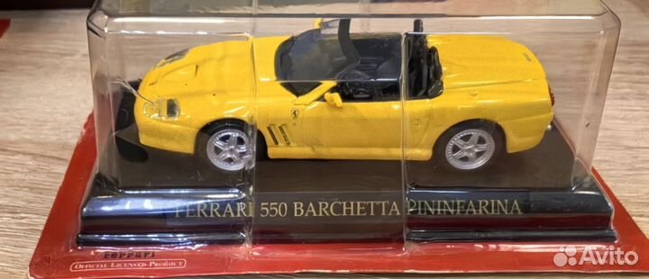 Модели 1/43. ferrari 550 barchetta pininfarina