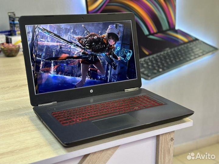 Игровой HP Omen 17.3.GTX 1070(8gb) Core i7-7700HQ