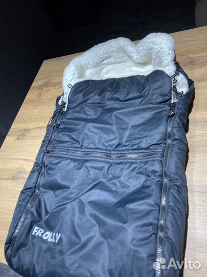 Детский зимний конверт в коляску