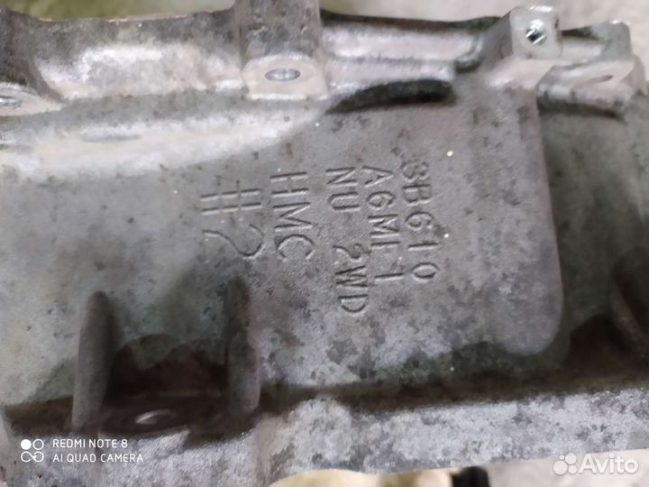 АКПП A6MF1 kia