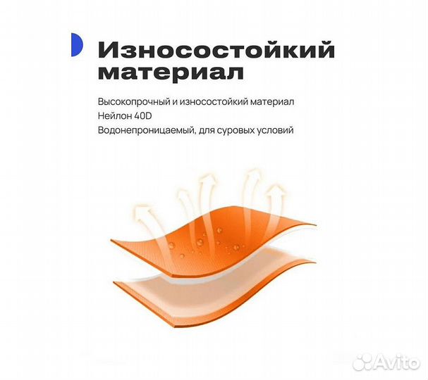 Коврик надувной туристический RoadLike Venture Ора