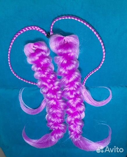 3D-косы, Съёмные, многоразовые