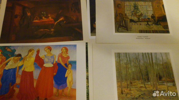 Набор открыток Третьяковская галерея 1981г