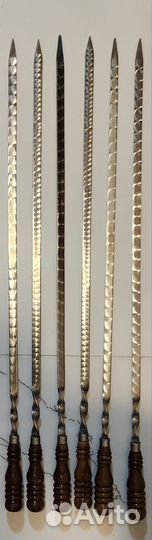 Набор для шашлыка. Шампура из нержавейки, мангал