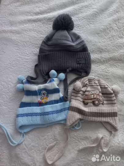 Шапка весна осень для мальчика