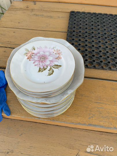 Столовый сервиз СССР дулево