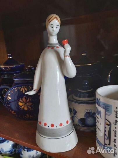 Фарфоровые статуэтки времен СССР