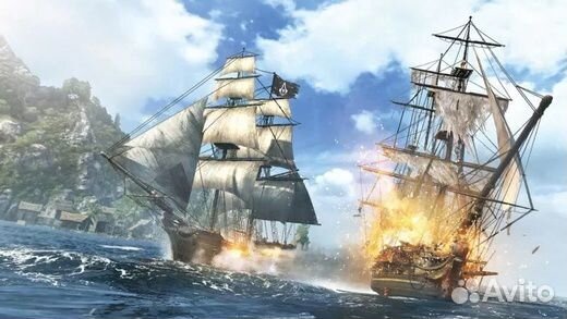 Игры PS4 Assassin's Creed 4 Черный флаг