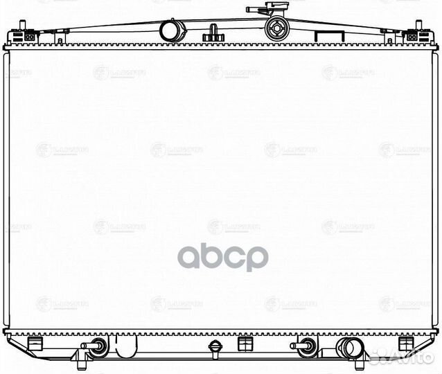 Радиатор охл. Lexus RX 350 (15) 3.5i LRC1919 L