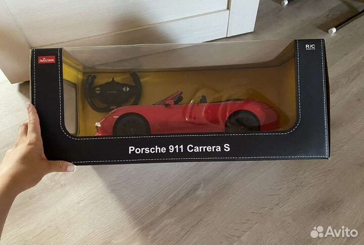 Машинка Rastar Porsche 911 Carrera S