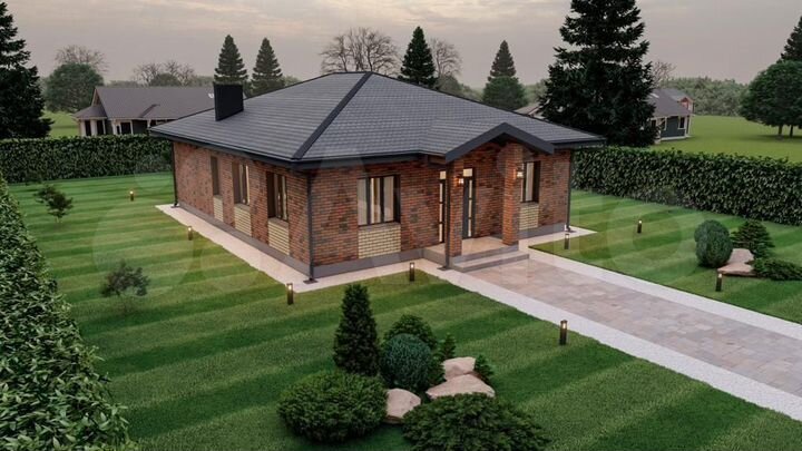 Коттедж 125 м² на участке 6 сот.