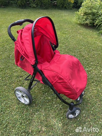 Прогулочная коляска Jetem Orion 4,0 красная