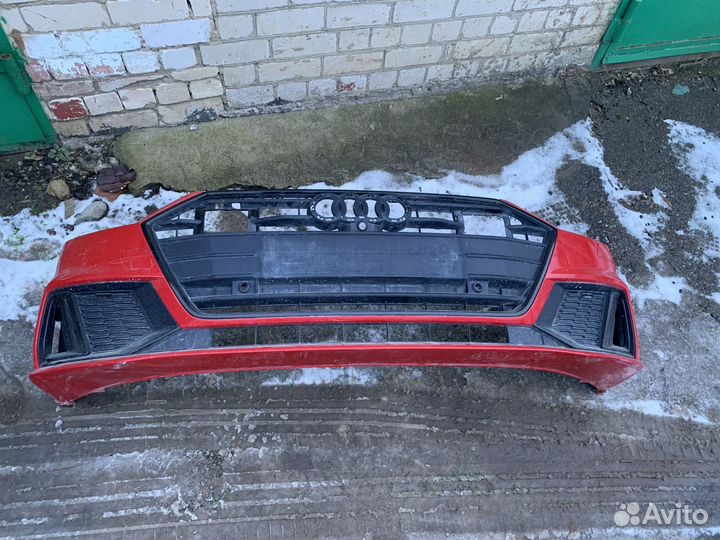 Передний бампер Audi a7 2018-2023г