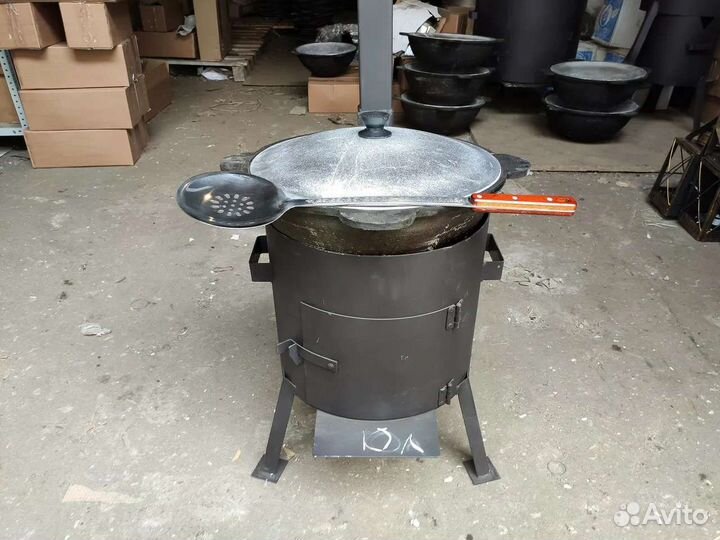 Казан чугунный узбекский