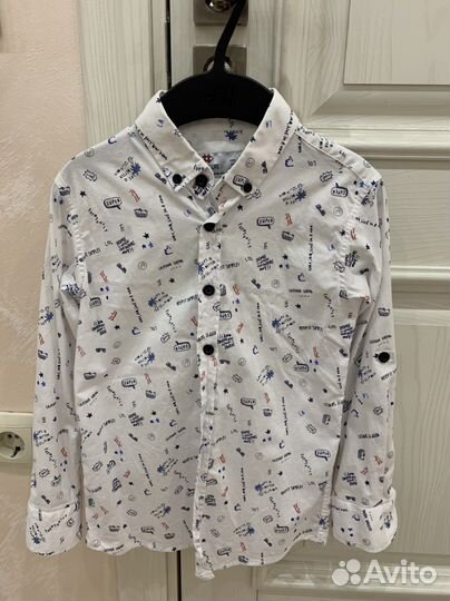 Рубашка на мальчика р122 (6-7лет)