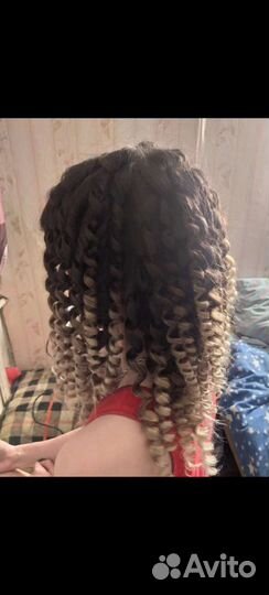 Афрокудри на плойке