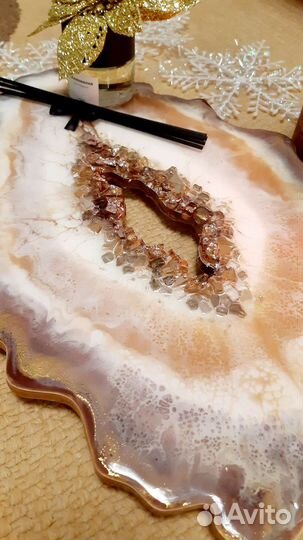 Декоративное панно -Жеода