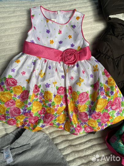 Одежда для девочки до года/детск primark/baby club