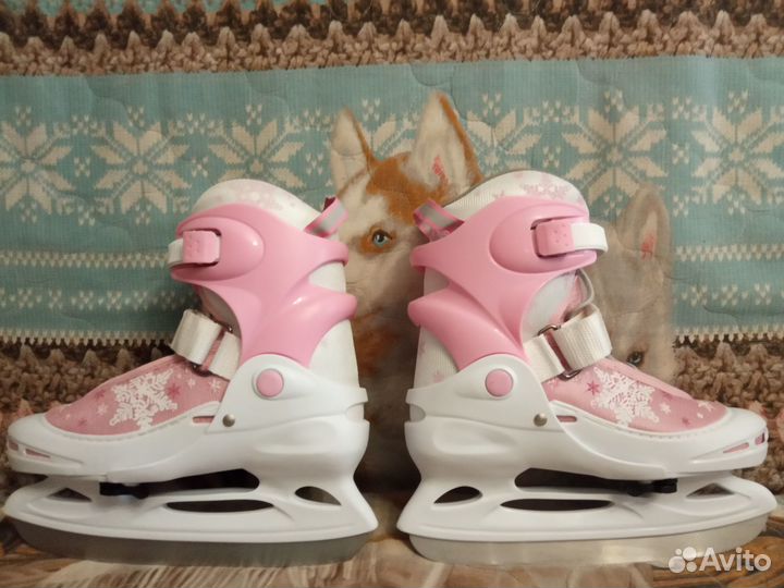 Коньки детские раздвижные 34 37