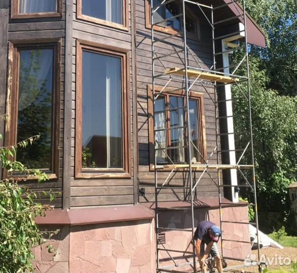 Строительные леса от 60 м2 до 100 м2