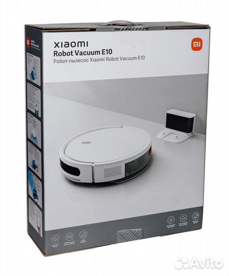 Робот-пылесос Xiaomi Robot Vacuum E10, белый, BHR6
