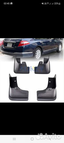 Брызговики nissan teana J32