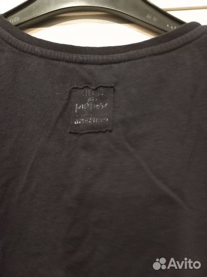 Топ (футболка) женский тёмно-синий