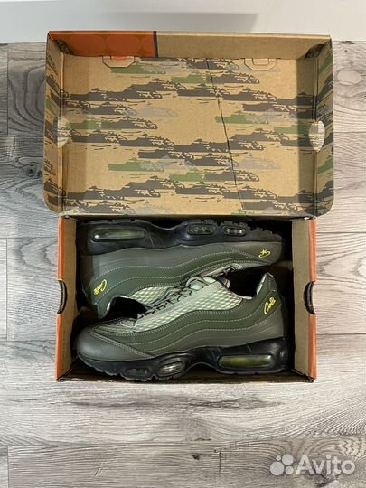 Кроссовки nike air max 95 corteiz