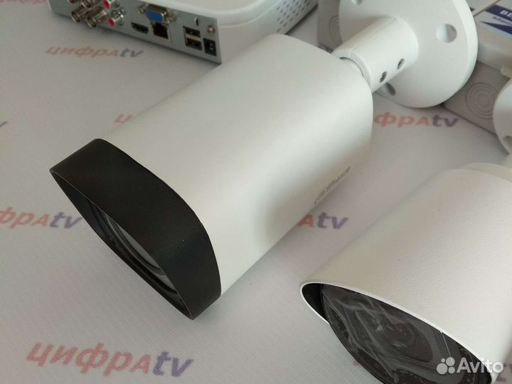 Видеонаблюдение Dahua 3 камеры Dahua