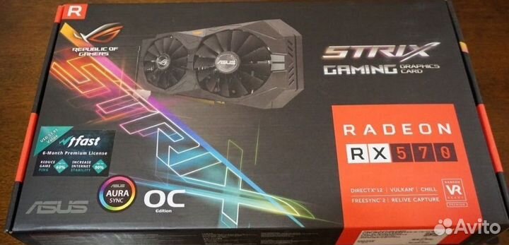 Asus ROG Strix Radeon RX 570 Gaming 4GB