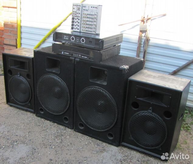 Колонки FA-Pro 2000W 4шт D12-15