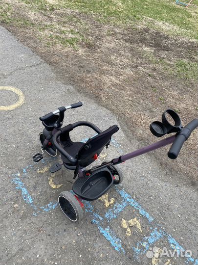 Детский велосипед с ручкой