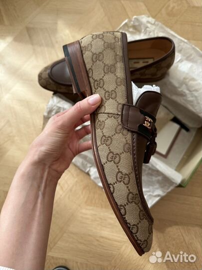 Туфли лоферы gucci