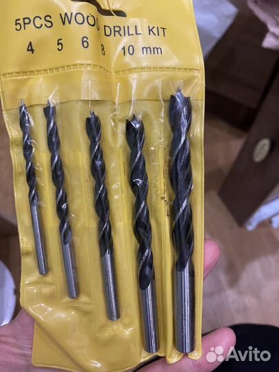 Набор сверл по дереву