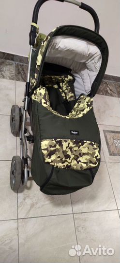 Коляска Emmaljunga City 2 в 1 прогулочная и люлька
