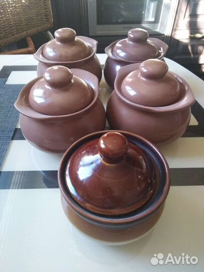 Горшчки для запекания 5 шт