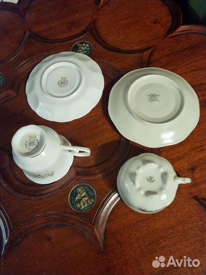 Чайные пары фарфор