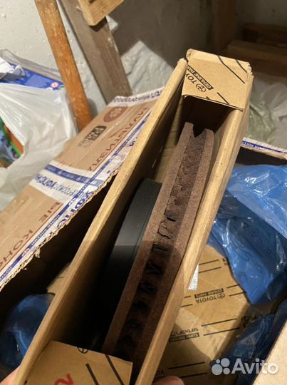 Диски тормозные передние toyota camry 70