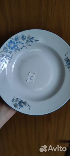 Фарфоровые тарелки СССР