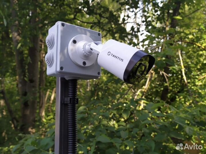 Установка Видеонаблюдения монтаж видеокамер