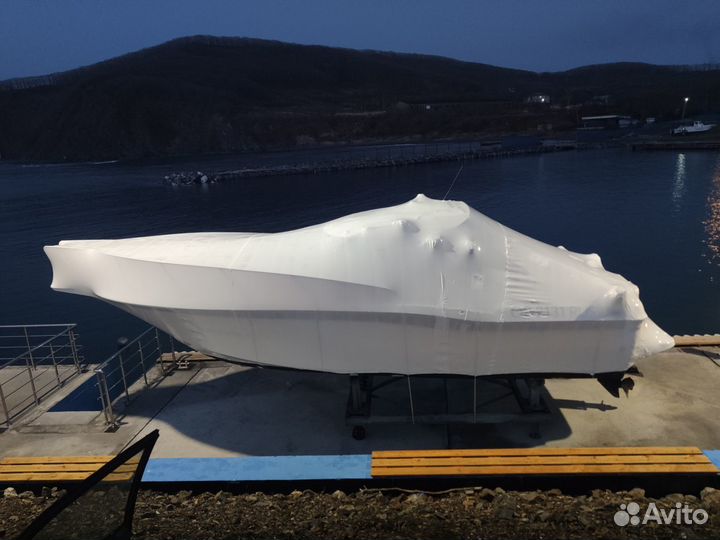 Упаковка термоусадочной пленкой оборудования