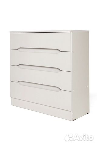 Комод Валенсия 4 ящика с вырезной ручкой