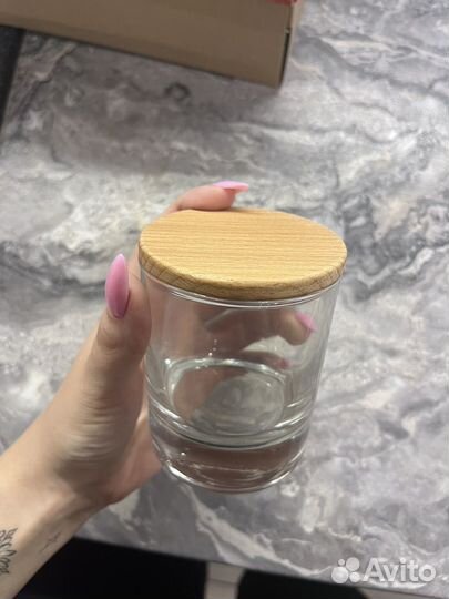 Стакан подсвечник