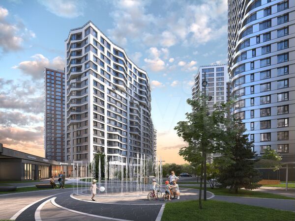 2-к. квартира, 53,5 м², 12/25 эт.