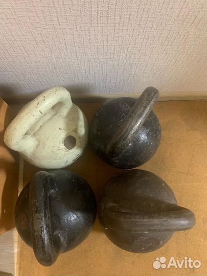 Гиря чугунная