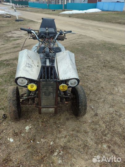 Самодельный квадроцикл 350