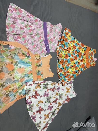 Вещи пакетом для девочки 98 104 110