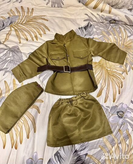 Детская военная форма на 1-2 годика для девочки